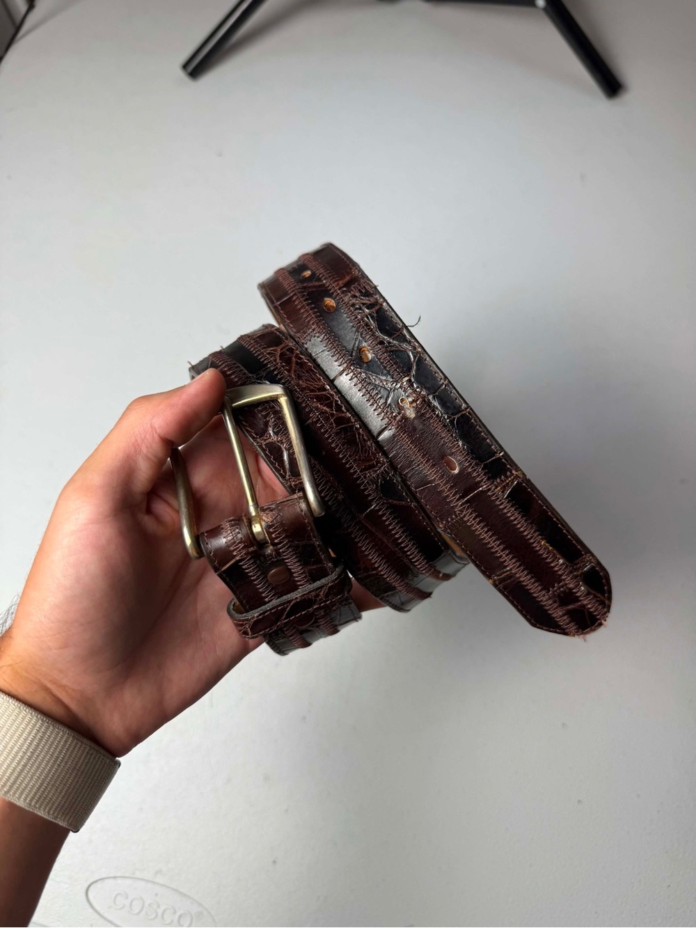 Tony Lama Genuine Alligator Belt